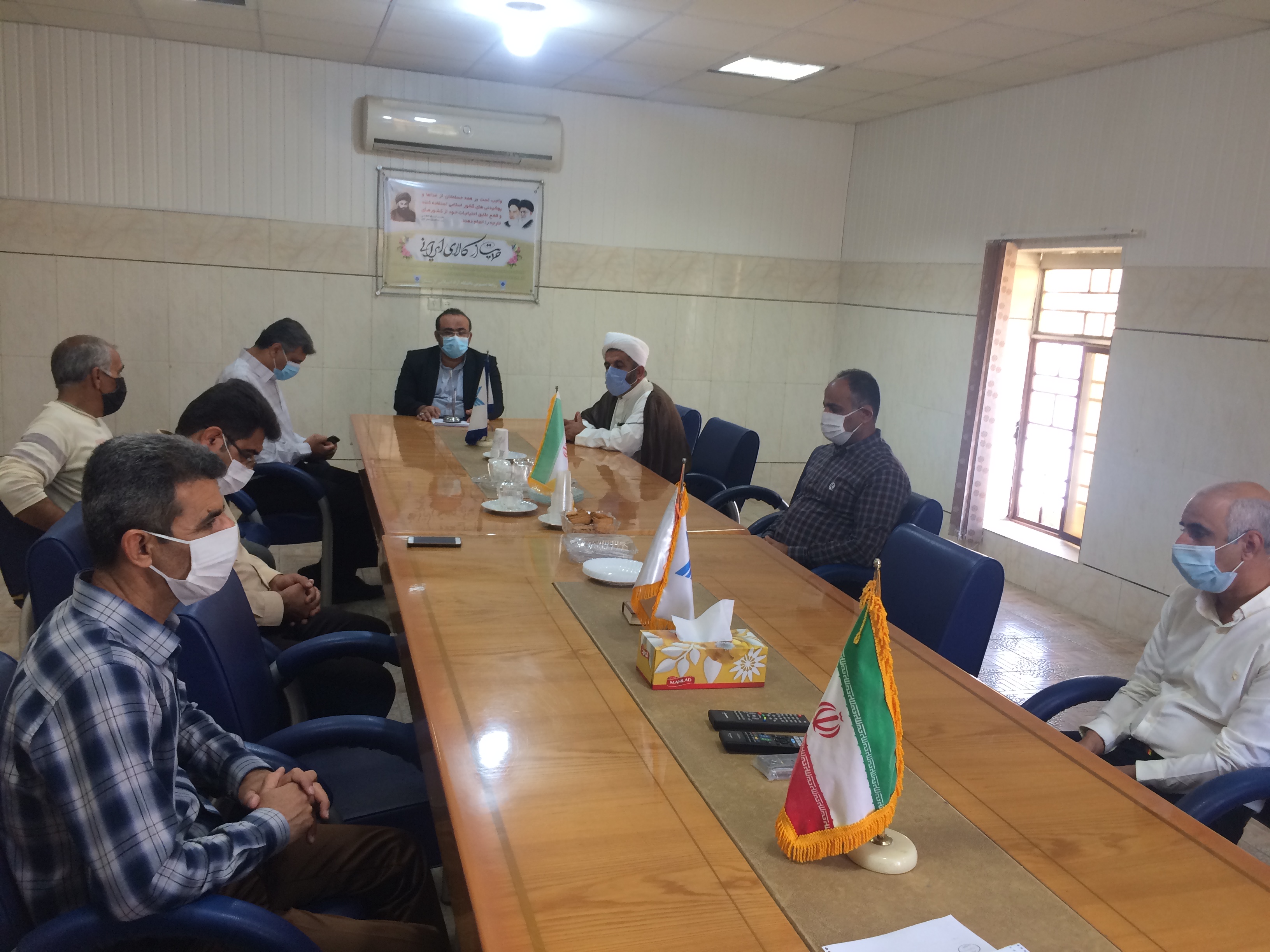 مهدی زارع در دیدار دانشگاهیان دانشگاه آزاد اسلامی واحد لارستان