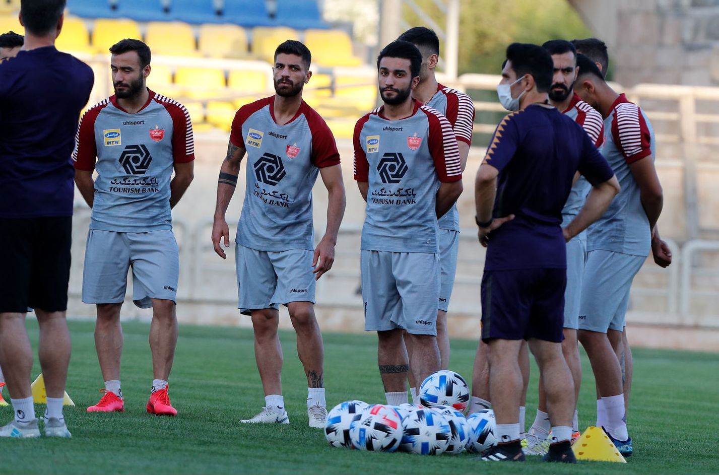 سیامک نعمتی میلاد سرلک تمرین پرسپولیس