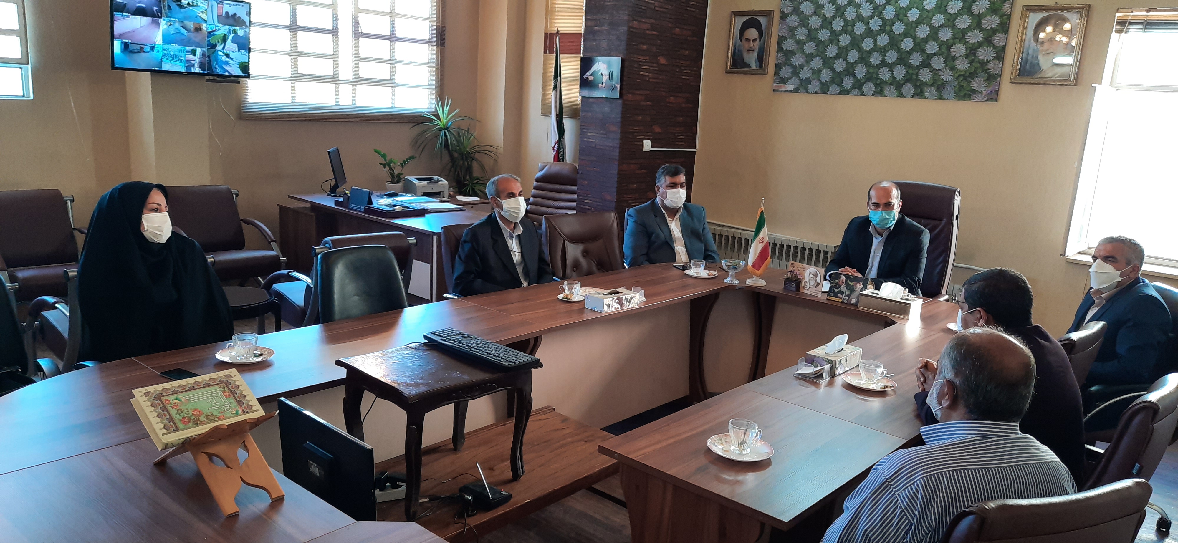 مهدی شفیعیان در دیدار نوروزی اعضای هیئت رئیسه دانشگاه آزاد اسلامی واحد جهرم