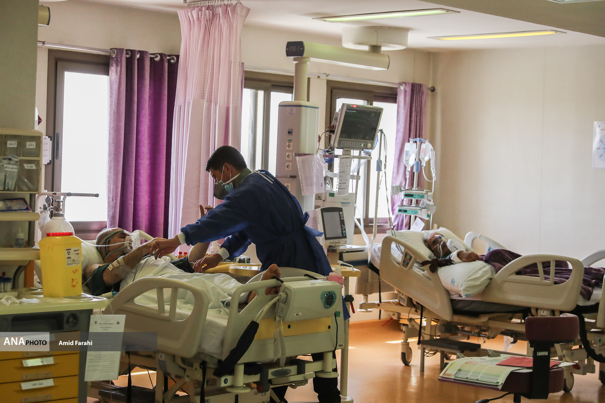 بیمارستان فرهیختگان بخش کرونا
