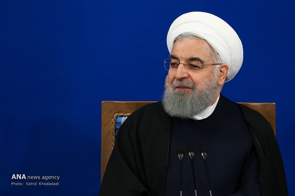 نشست خبری حسن روحانی رئیس جمهور ایران