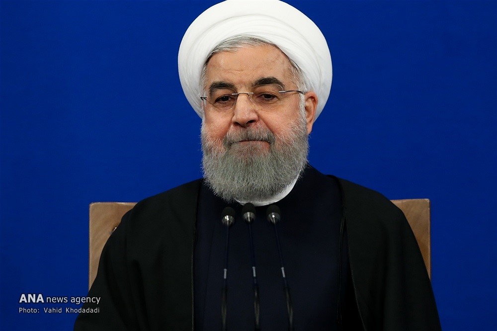 نشست خبری حسن روحانی رئیس جمهور ایران