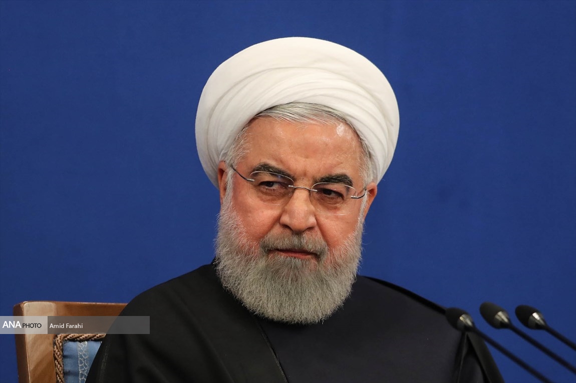 نشست خبری حسن روحانی رئیس جمهور ایران