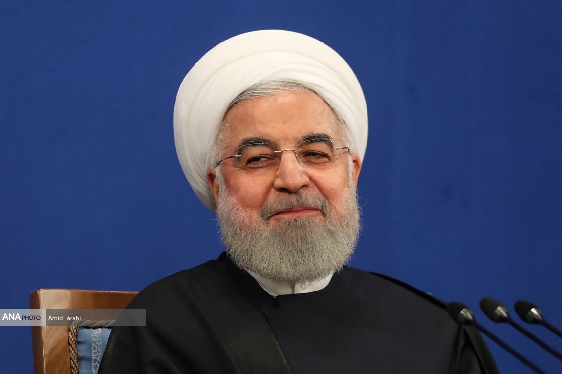 نشست خبری حسن روحانی رئیس جمهور ایران