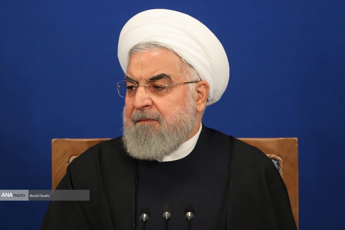 نشست خبری حسن روحانی رئیس جمهور ایران