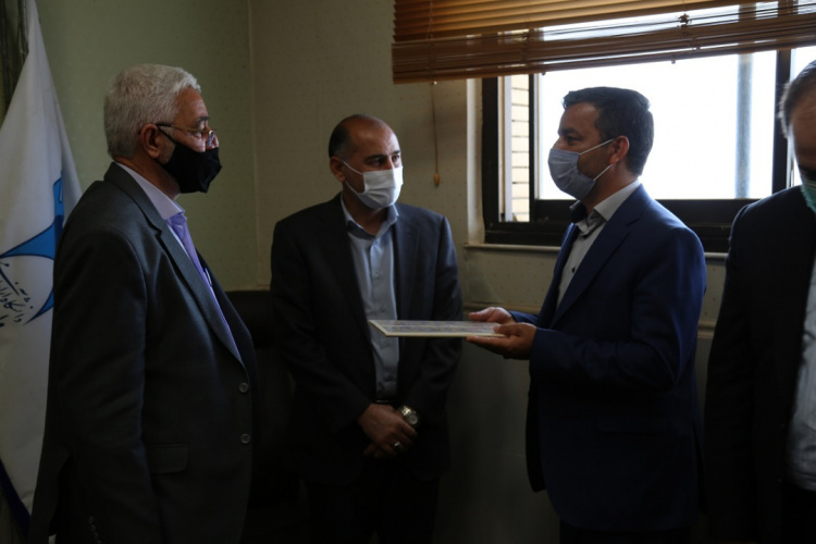 معارفه سرپرست جدید حراست دانشگاه آزاد ایلام