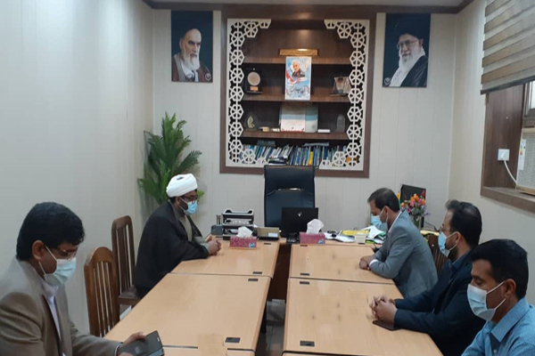 دیدار رئیس دانشگاه آزاد اسلامی واحد قشم با رئیس تبلیغات اسلامی قسم