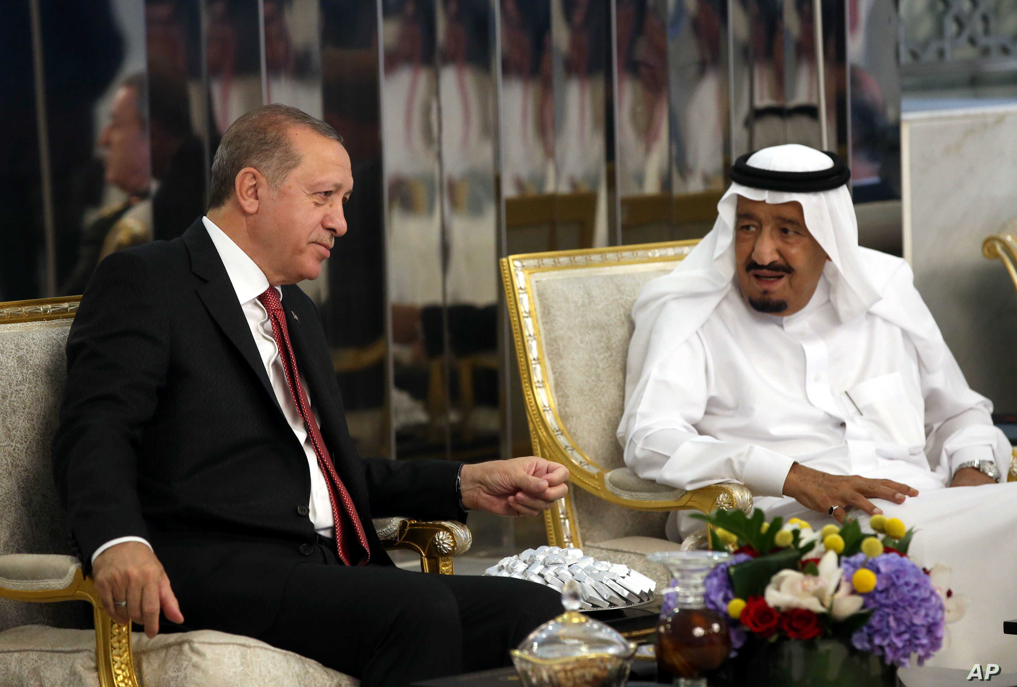 رجب طیب اردوغان - سلمان بن عبدالعزیز