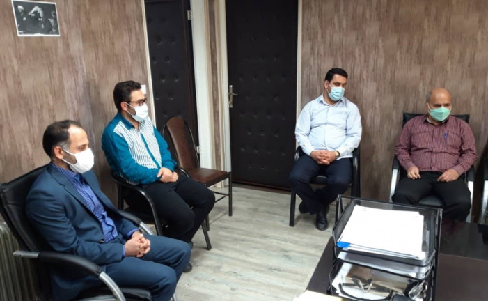 دیدار براتی با مدیرکل و کارکنان اداره کل نظارت، ارزیابی، بازرسی و رسیدگی به شکایت منطقه ۹