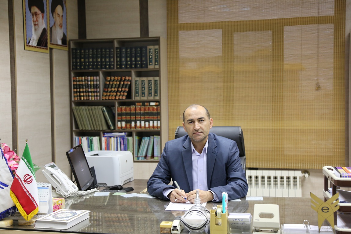 محمد میرزاییحیدری رئیس دانشگاه آزاد اسلامی استان ایلام