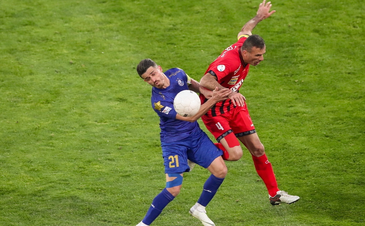 سید جلال حسینی وریا غفوری دربی پرسپولیس استقلال