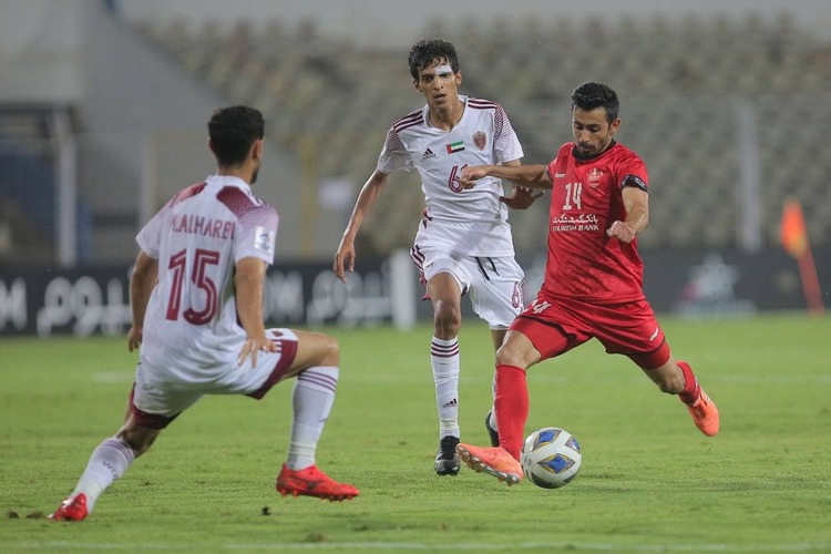 احسان پهلوان پرسپولیس الوحده امارات