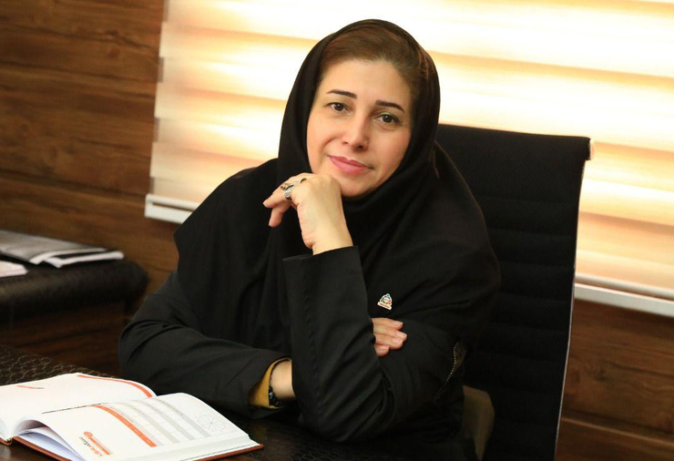 سیده شهره موسوی نایب رئیس فدراسیون فوتبال
