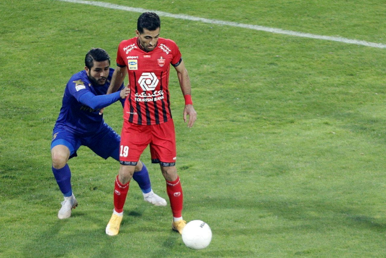وحید امیری عارف غلامی پرسپولیس استقلال دربی