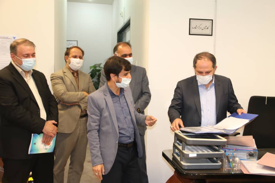 بازدید دکتر جهانبین از دانشگاه آزاد اسلامی یزد