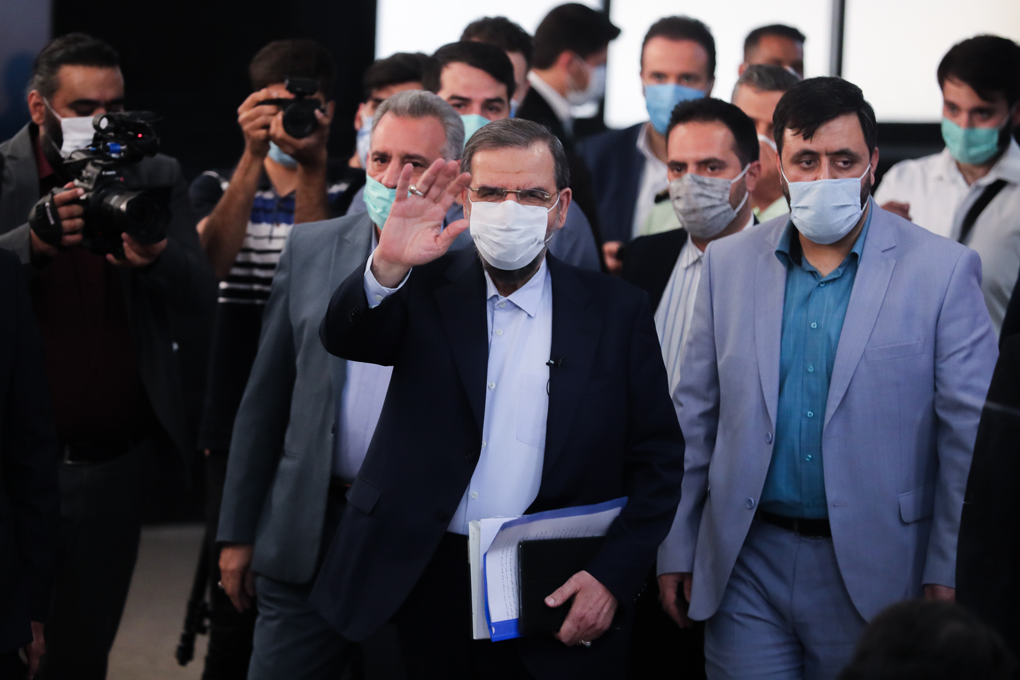 محسن رضایی میرقائد در پنجمین روز ثبتنام داوطلبان سیزدهمین دوره انتخابات ریاستجمهوری