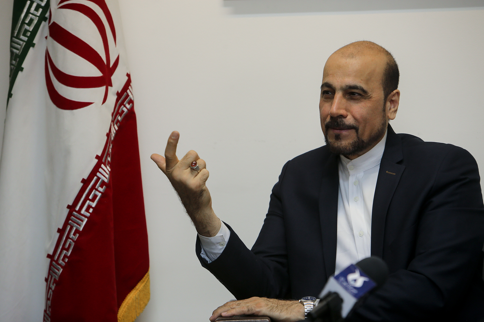 امیر موسوی رایزن فرهنگی ایران در الجزایر