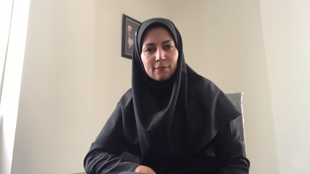 راضیه شمسی مدیر مرکز رشد دانشگاه آزاد اسلامی اوز