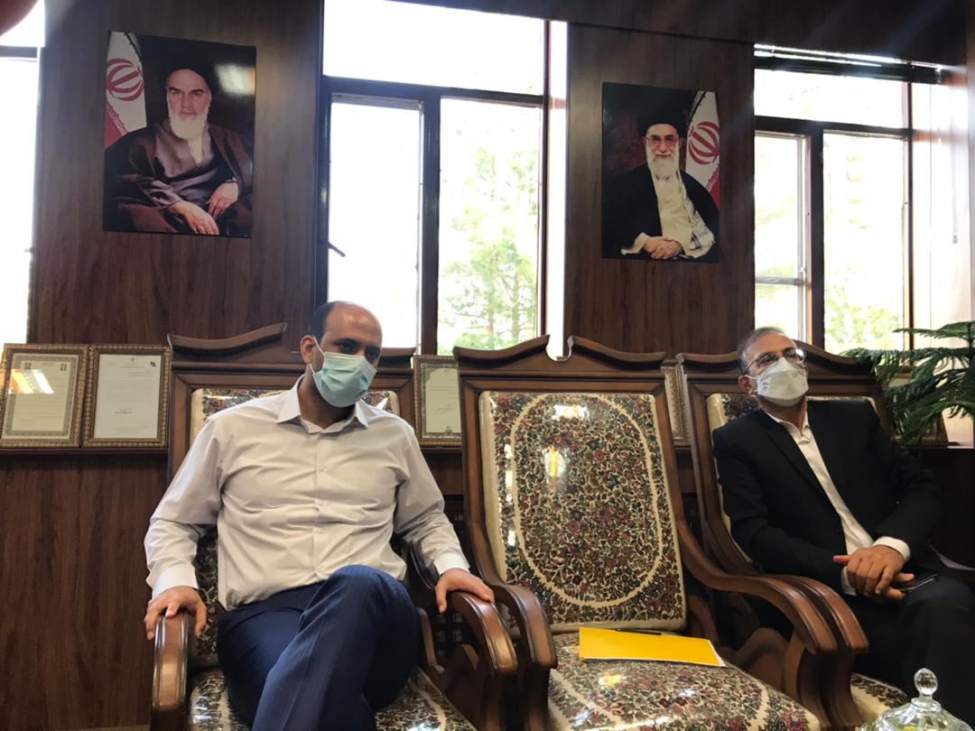 دیدار با مدیر عامل شهرک های صنعتی استان کرمان