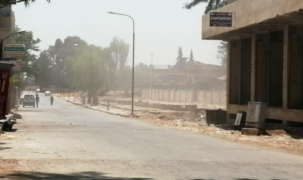 انفجار درعا