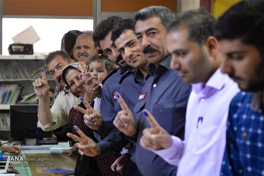 انتخابات پرشور