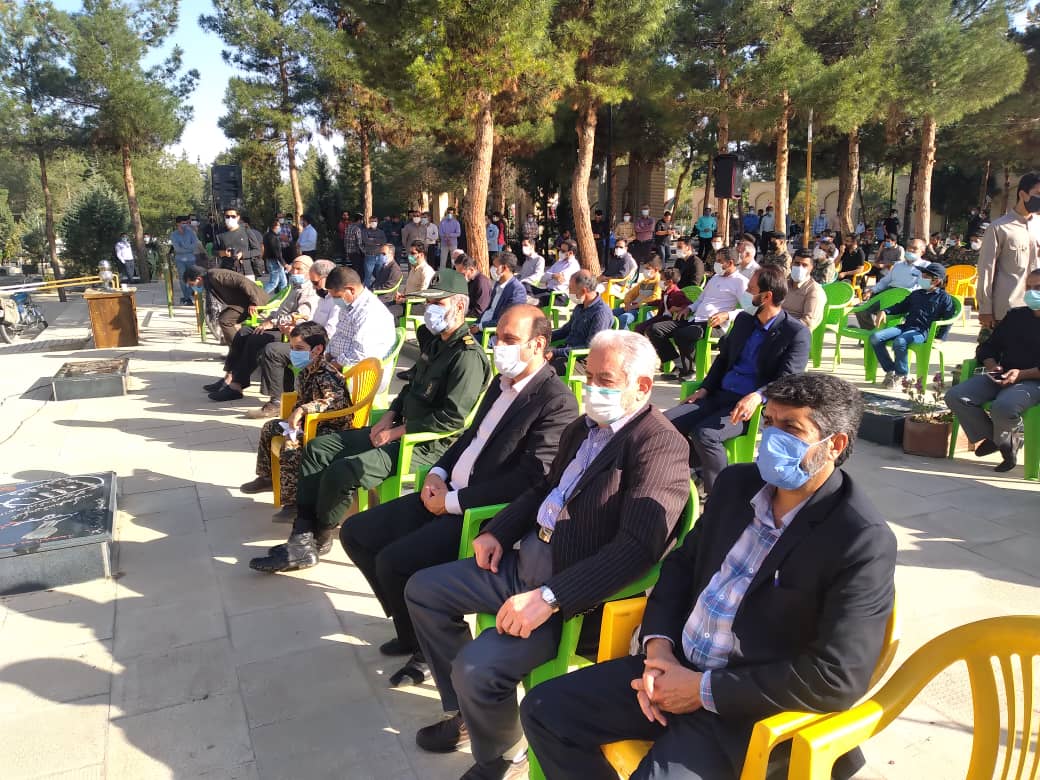 پنجمین سالگرد شهادت حمید قاسمپور دانشجوی شهید مدافع حرم دانشگاه آزاد اسلامی واحد آباده
