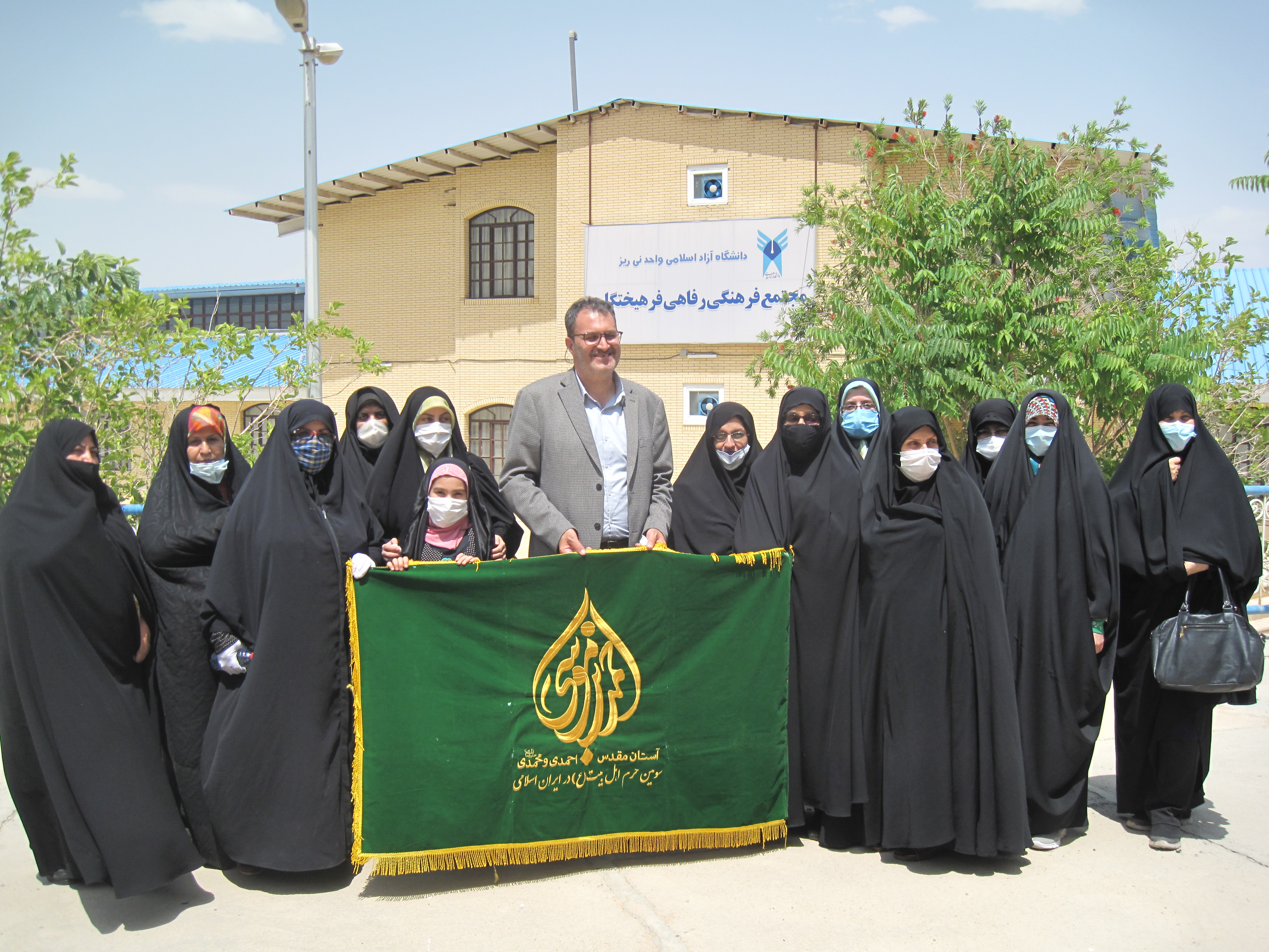 استقبال از خادمان آستان مقدس احمدی و محمدی(علیهمالسلام)