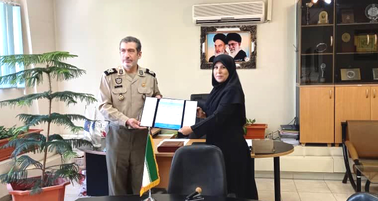 زهرا اینچه درگاهی سرتیب دوم ستاد سید کمال پیمبری
