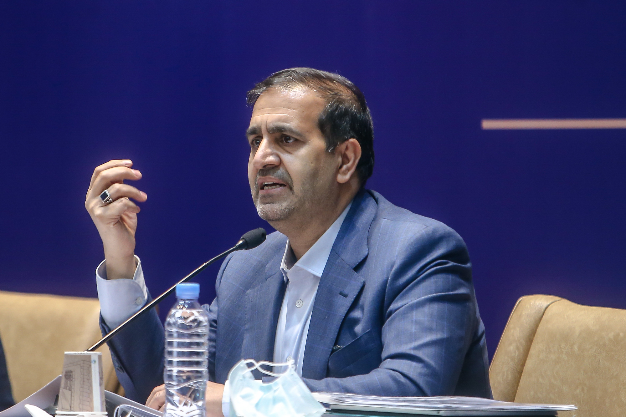 نشست خبری پیروز حناچی شهردار تهران
