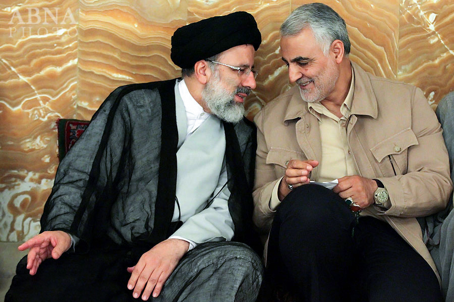 ابراهیم رئیسی قاسم سلیمانی