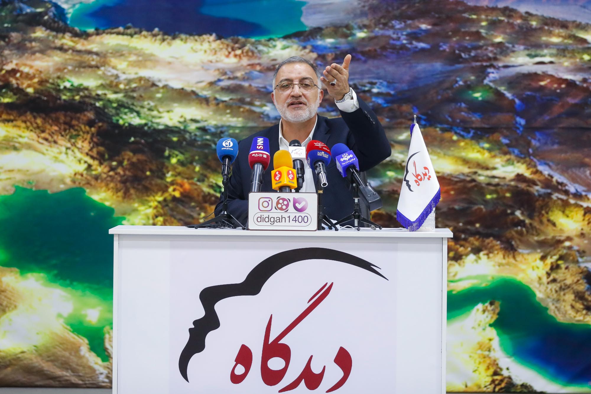نشست دانشجویی دیدگاه با حضور علیرضا زاکانی