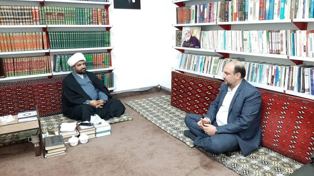 دیدار پهلوان افشاری با امام جمعه ورامین و پیشوا