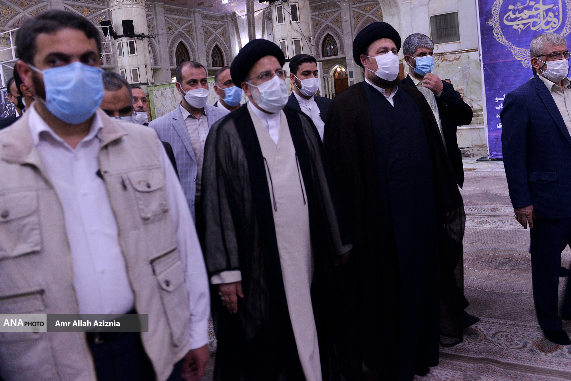 تجدید میثاق حجت الاسلام ابراهیم رئیسی با امام خمینی (ره)