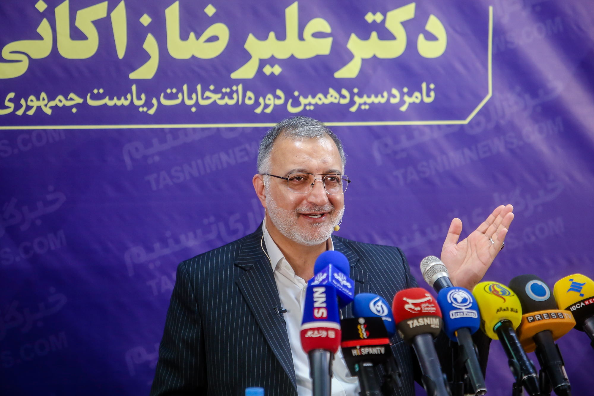 نشست خبری دکتر علیرضا زاکانی