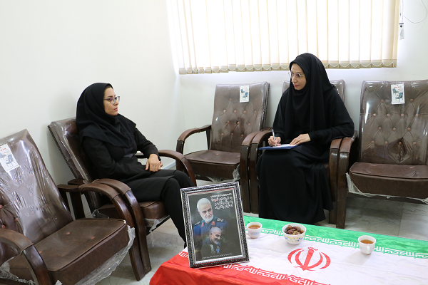 گفتگو با دانشجوی فرزند شهید