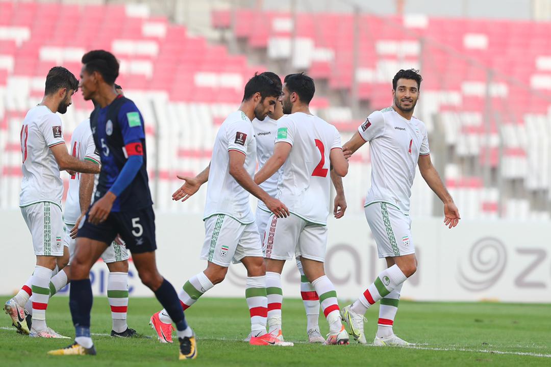 شجاع خلیلزاده تیم ملی فوتبال ایران کامبوج