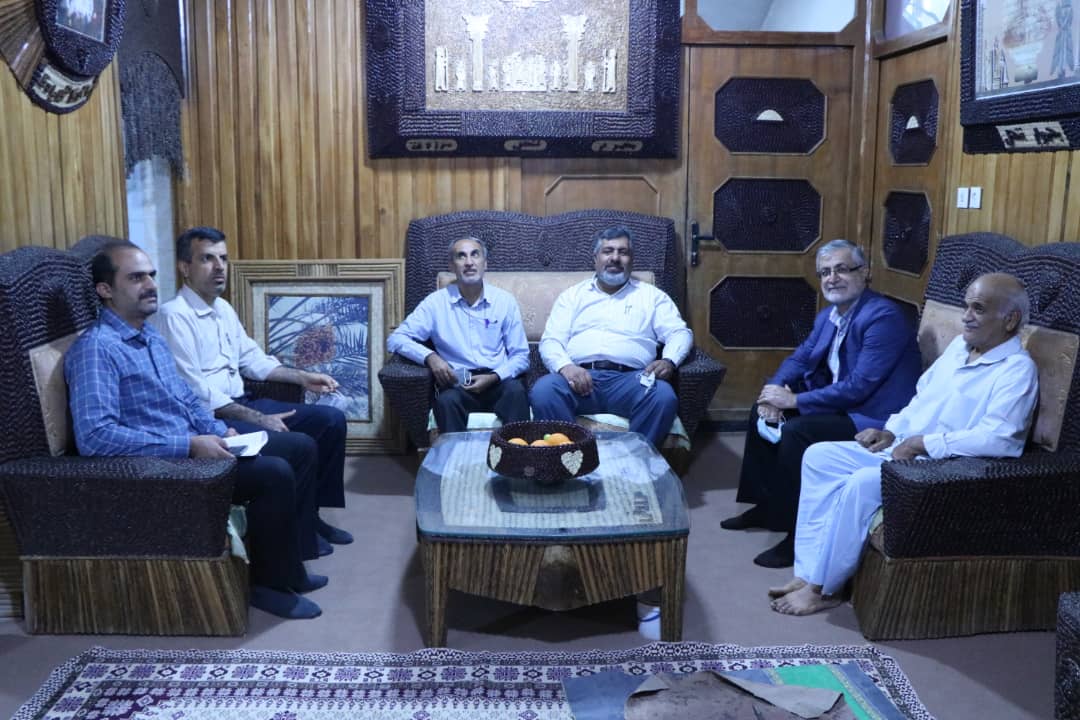 دیدار اعضای هیئت رئیسه واحد جهرم با هنرمند خوشذوق