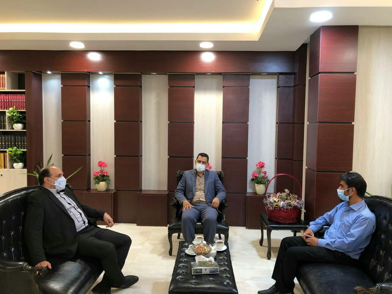 دیدار رئیس اداره ورزش و جوانان شهرستان‌های پیشوا و قرچک با رئیس واحد ورامین-پیشوا