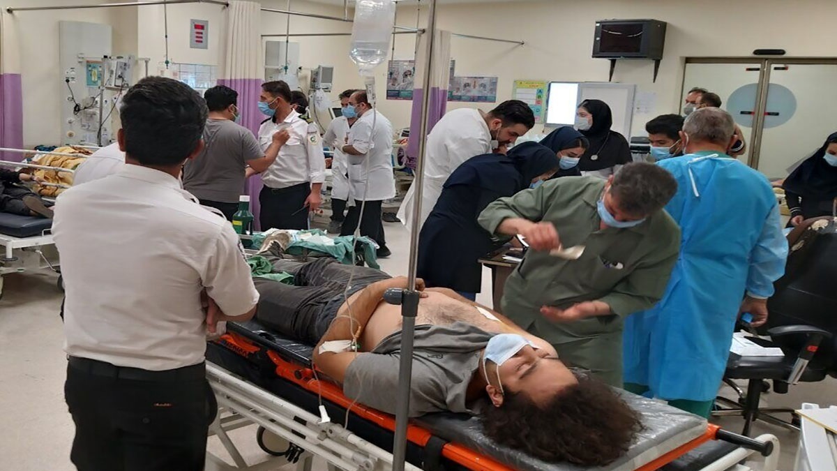 واژگونی اتوبوس