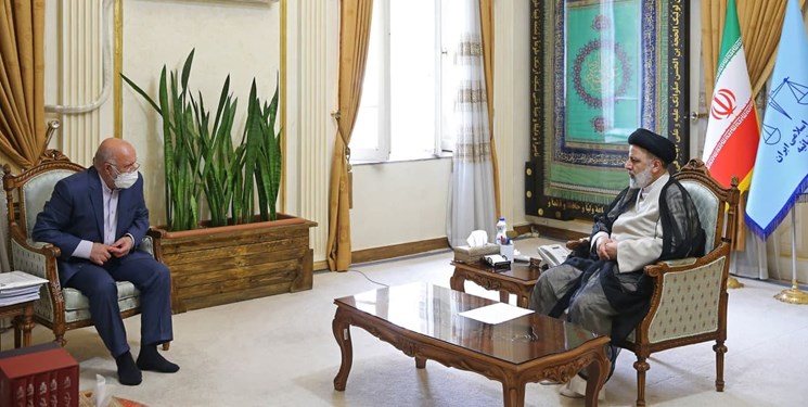 دیدار زنگنه با رئیسی