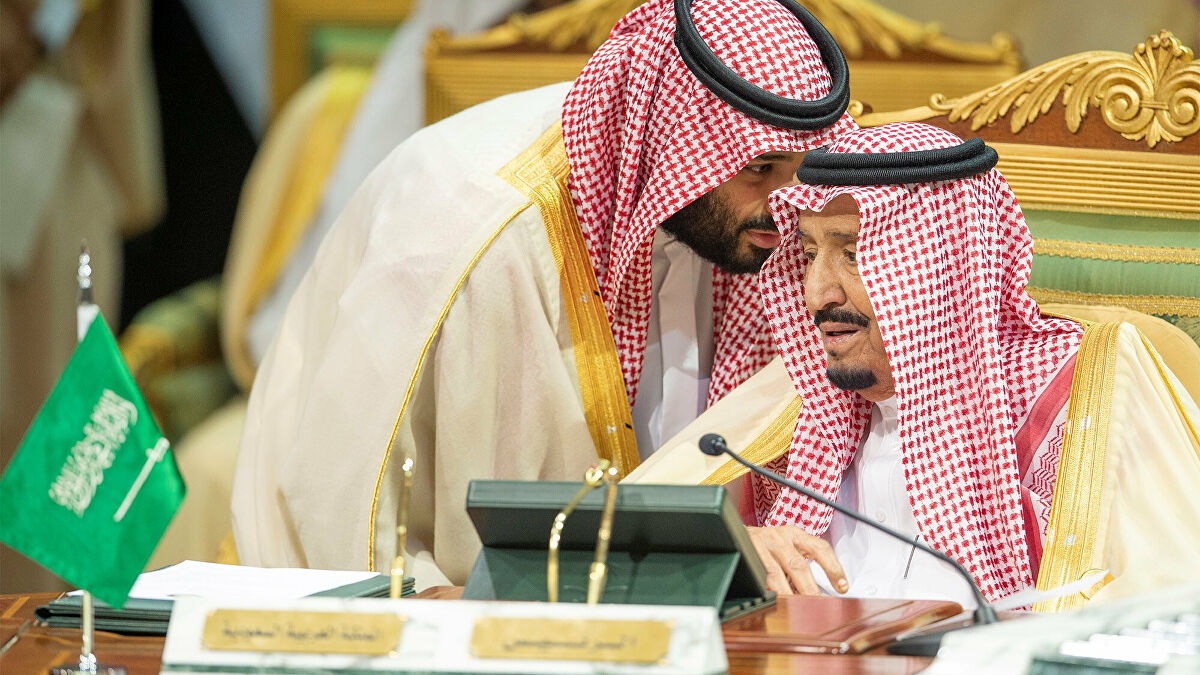 محمد بن سلمان - سلمان بن عبدالعزیز