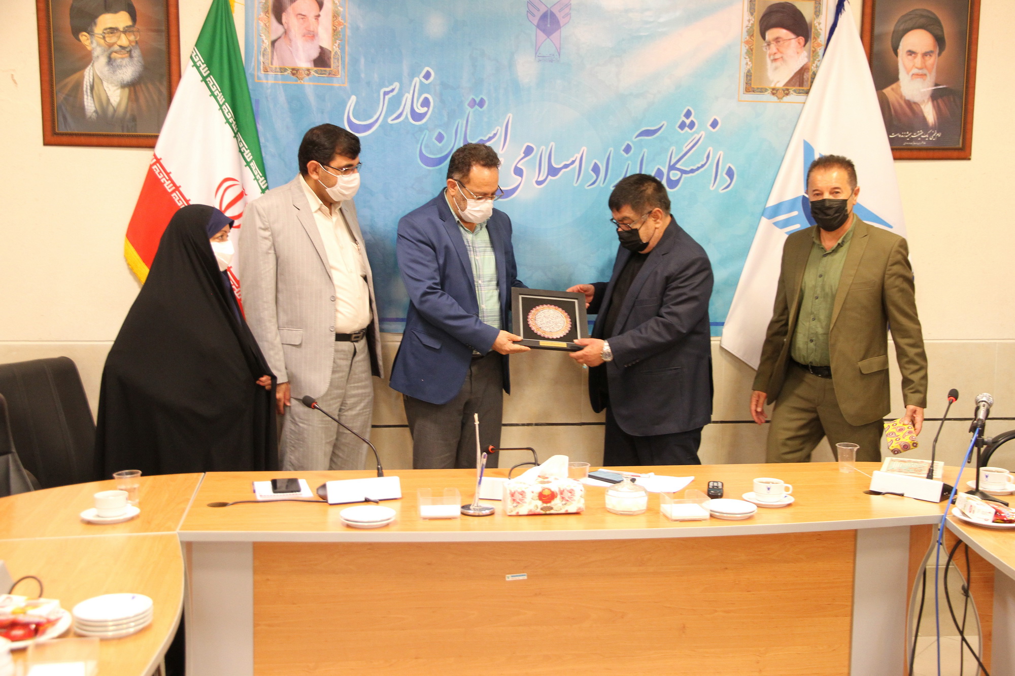 تجلیل شورای ورزش دانشگاه آزاد از پیروانی