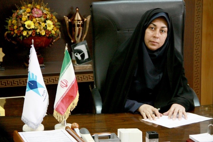 آمنه فیروزآبادی رئیس دانشگاه آزاد اسلامی واحد بردسیر