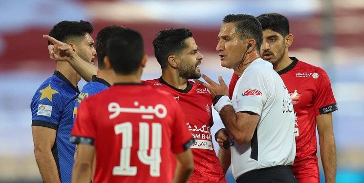 محمدرضا اکبریان مهدی ترابی کمال کامیابینیا دربی 95 پرسپولیس استقلال