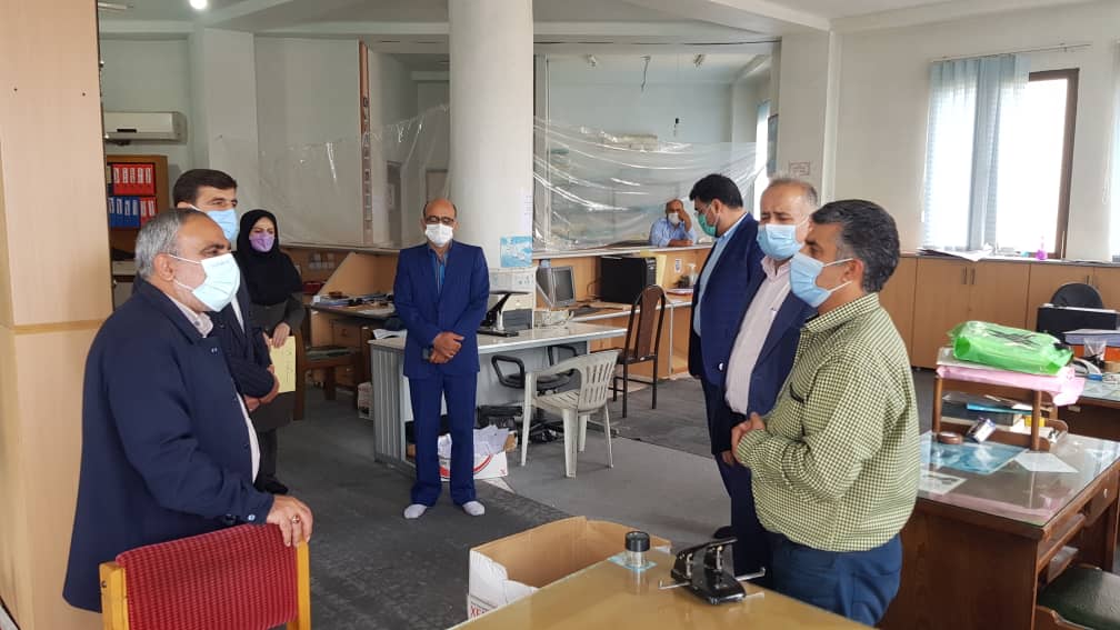 بازدید مسئولان دانشگاه آزاد اسلامی مازندران از دانشکده پزشکی و دامپزشکی واحد بابل