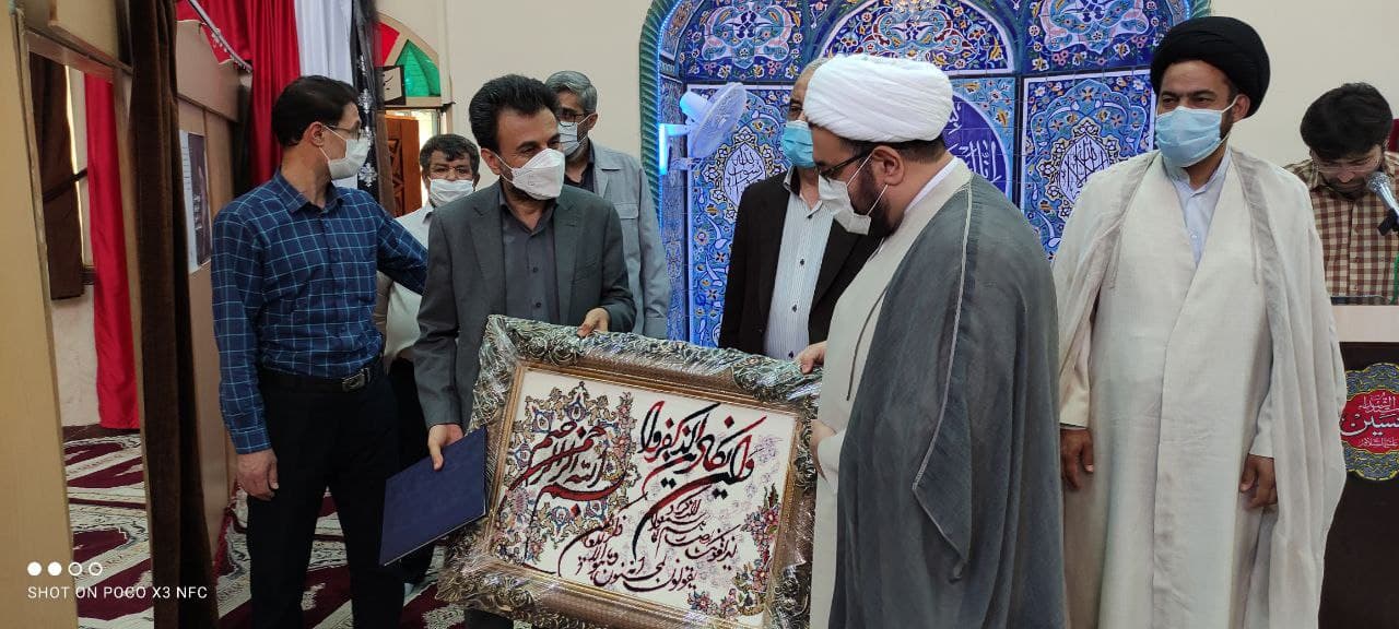 تودیع مسوول نهاد نمایندگی مقام معظم رهبری در دانشگاه آزاد اسلامی استان همدان