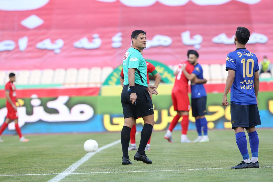 علیرضا فغانی دربی 96 استقلال پرسپولیس