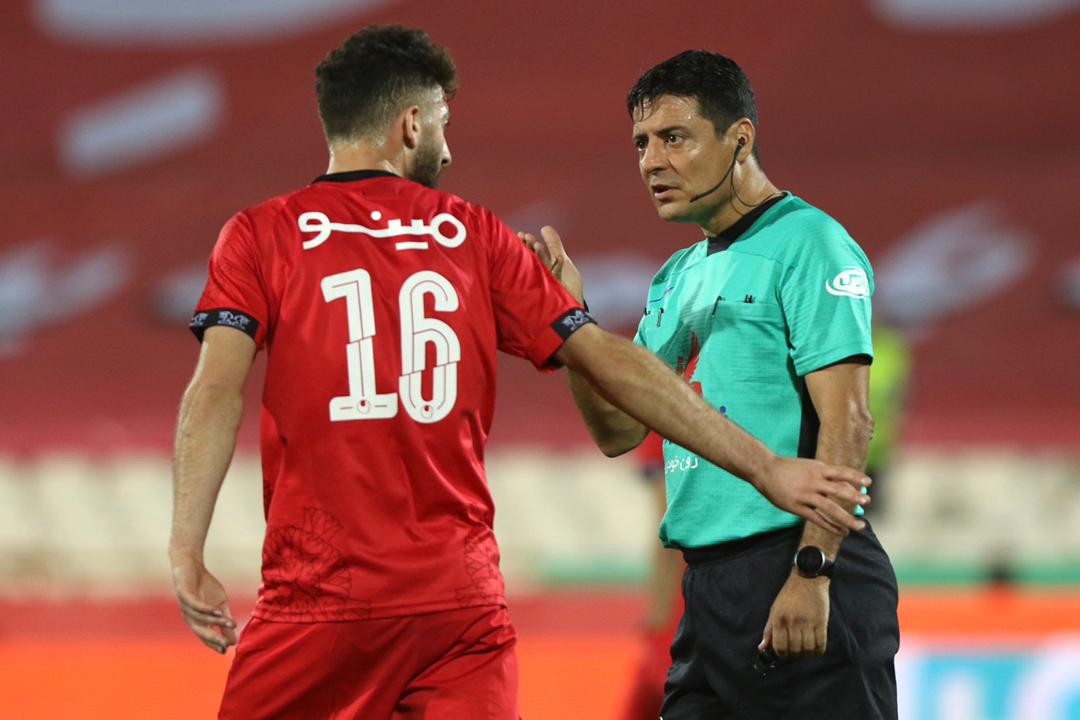 علیرضا فغانی دربی 96 استقلال پرسپولیس