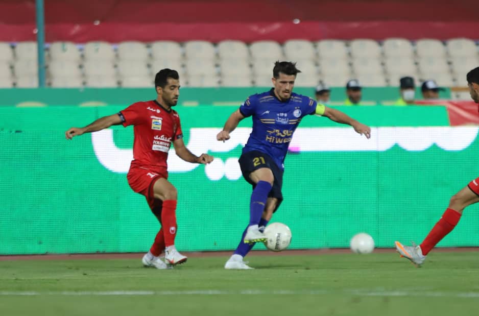 وریا غفوری وحید امیری دربی 96 استقلال پرسپولیس