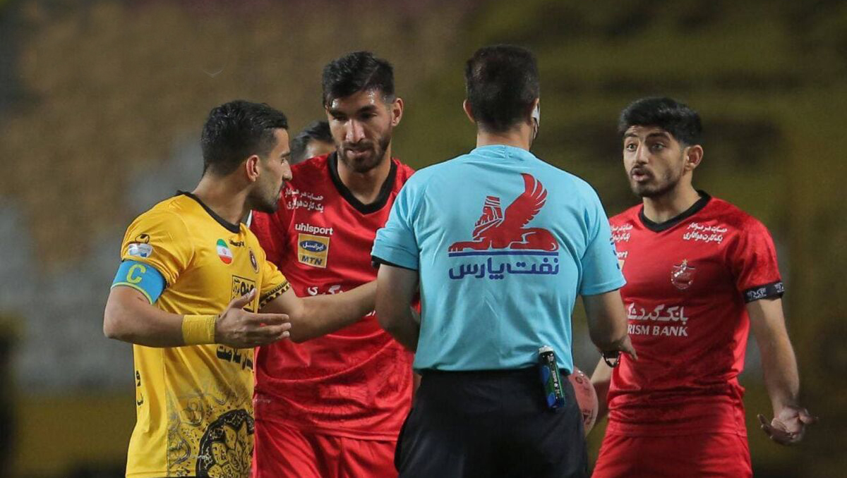 مهدی ترابی شهریار مغانلو احسان حاجصفی سپاهان پرسپولیس